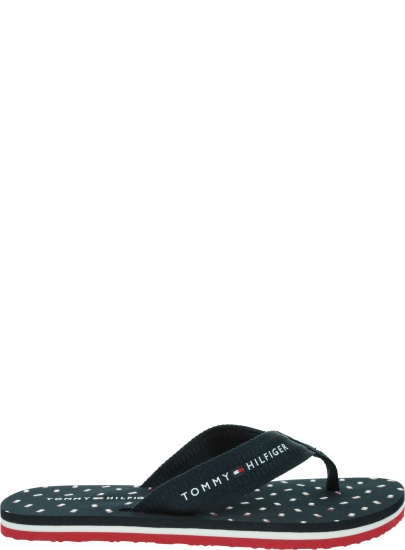 Japonki Damskie TOMMY HILFIGER Th Mini Flags Beach Sandal FW0FW05663 DW5
