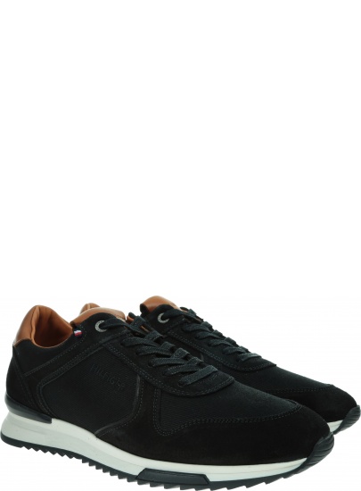 Sneakersy Męskie TOMMY HILFIGER Runner Craft Mix FM0FM02848 BDS