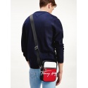 Saszetka TOMMY HILFIGER Th Signature Mini Reporter AM0AM07382 Blu