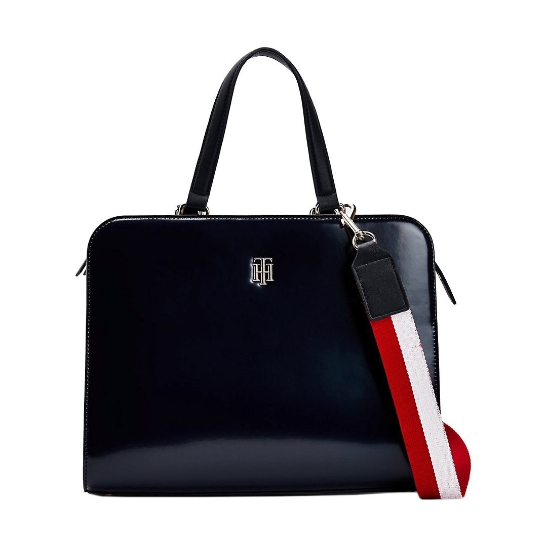 Torebka TOMMY HILFIGER Th Seasonal Satchel AW0AW09694 DW5