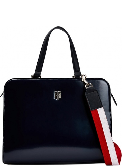 Torebka TOMMY HILFIGER Th Seasonal Satchel AW0AW09694 DW5