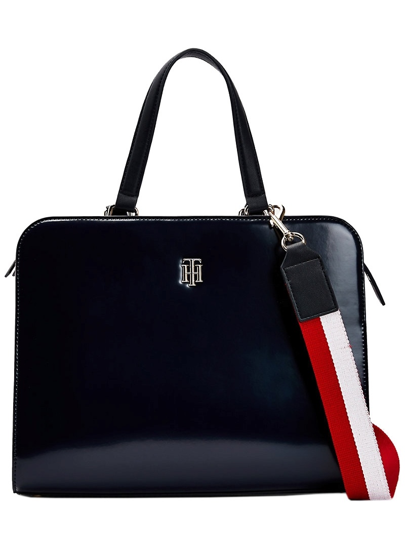 Torebka TOMMY HILFIGER Th Seasonal Satchel AW0AW09694 DW5