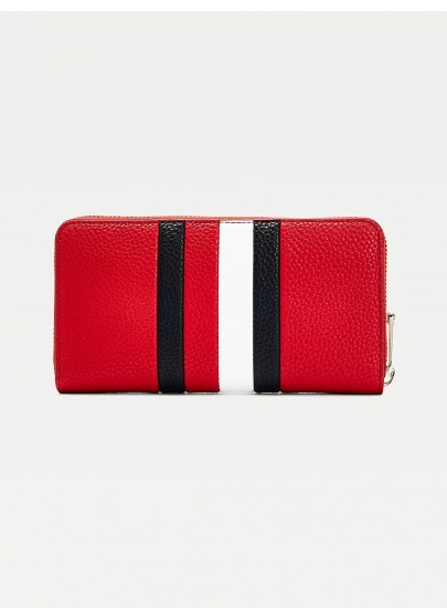 Duży Portfel Damski TOMMY HILFIGER Iconic Tommy Large AW0AW09899 SNE
