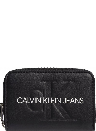 Mały Portfel Damski CALVIN KLEIN K60K608007 BDS