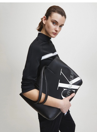 Torebka CALVIN KLEIN Shopper K60K606859 BDS
