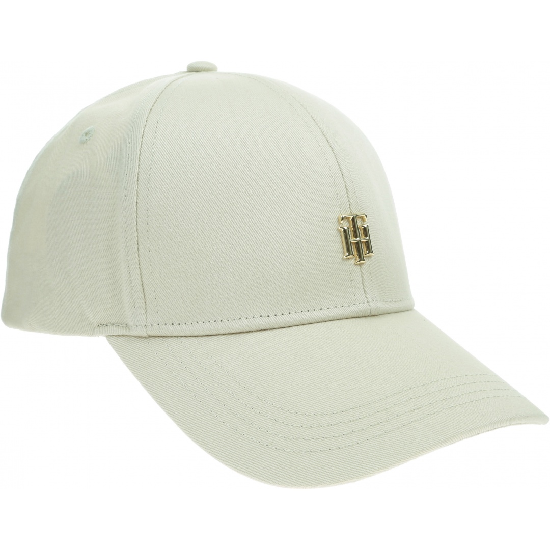 Beżowa Czapka Z Daszkiem TOMMY HILFIGER AW0AW09802 ACK
