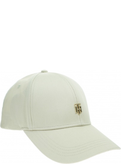 Beżowa Czapka Z Daszkiem TOMMY HILFIGER AW0AW09802 ACK