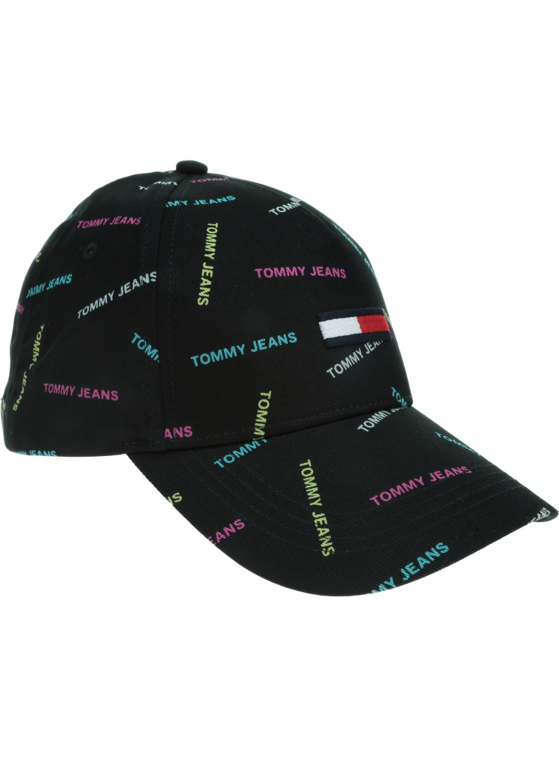 Czarna Czapka z Daszkiem TOMMY JEANS AW0AW09759 0GJ