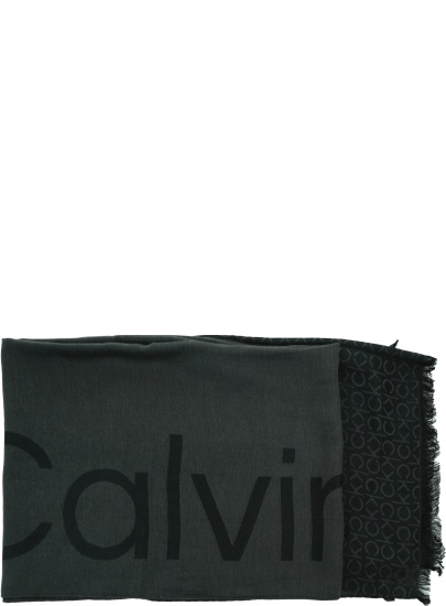 Logowany Szalik CALVIN KLEIN K50K505730 BAX