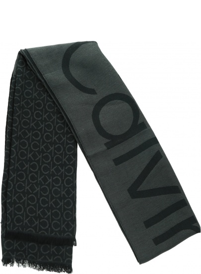 Logowany Szalik CALVIN KLEIN K50K505730 BAX
