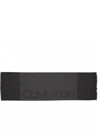 Logowany Szalik CALVIN KLEIN K50K505730 BAX