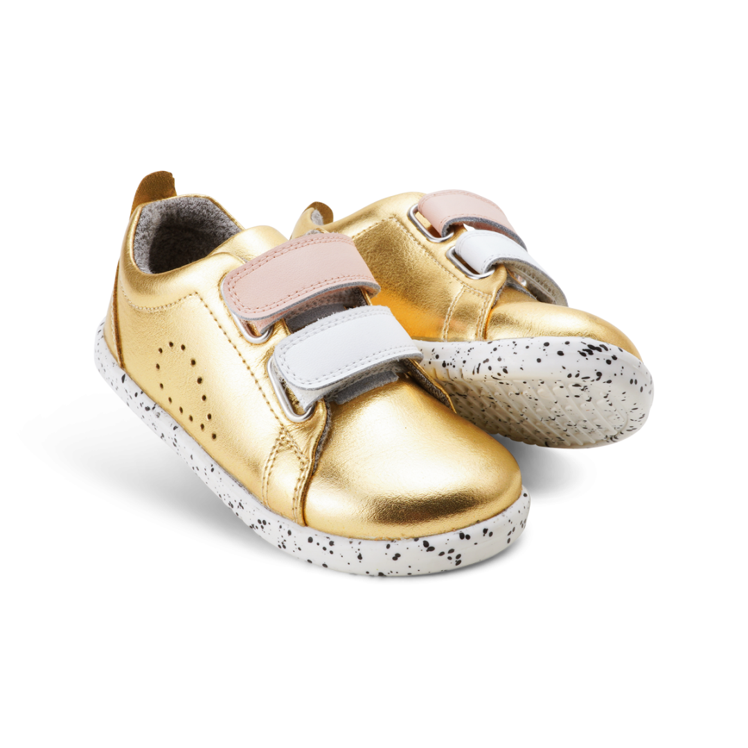 Złote Buty BOBUX Grass Court Switch Gold Metallic (White + Seashell) 637303