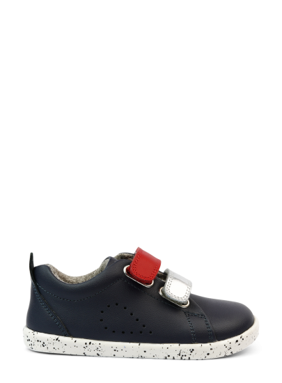 Granatowe Buty BOBUX Grass Court Switch Navy (Red + Silver Metallic) 637304
