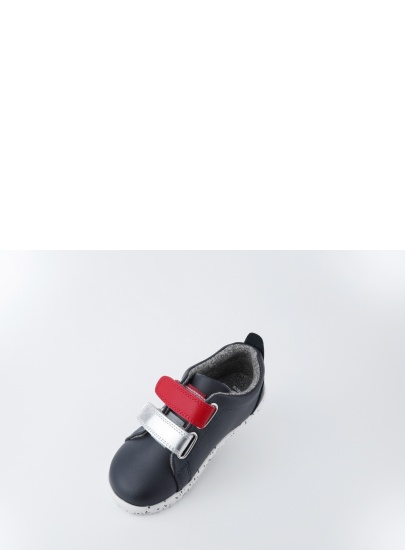 Granatowe Buty BOBUX Grass Court Switch Navy (Red + Silver Metallic) 637304