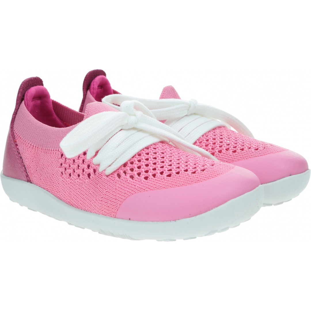 Ultralekkie Buty BOBUX Play Knit Pink + Raspberry 836510