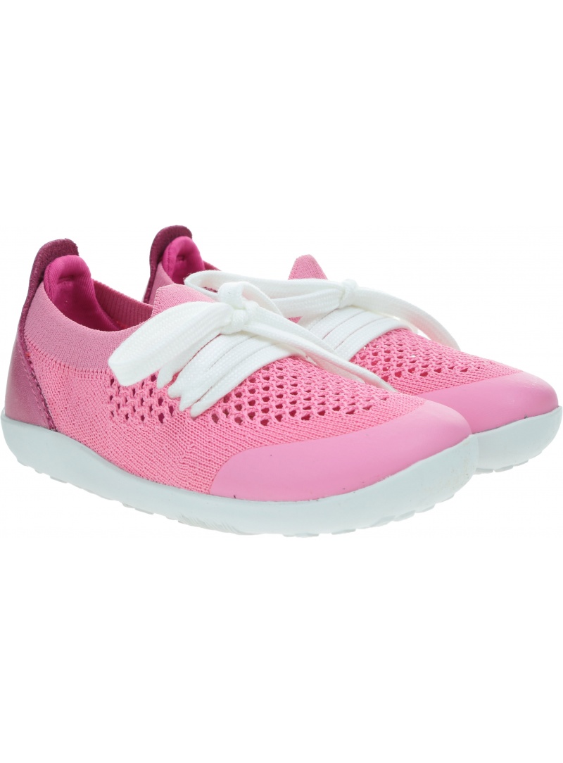 Ultralekkie Buty BOBUX Play Knit Pink + Raspberry 836510 Ultralekkie Buty BOBUX Play Knit Pink + Raspberry 836510