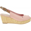 TOMMY HILFIGER Iconic Elba Sling Back Wedge FW0FW04788 TQS | EN