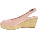 TOMMY HILFIGER Iconic Elba Sling Back Wedge FW0FW04788 TQS | EN