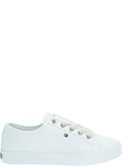Białe Tenisówki TOMMY HILFIGER Essential Nautical Sneaker FW0FW04848 YBS