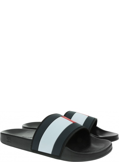 Klapki Męskie TOMMY HILFIGER Essential Flag Pool FM0FM03484 BDS