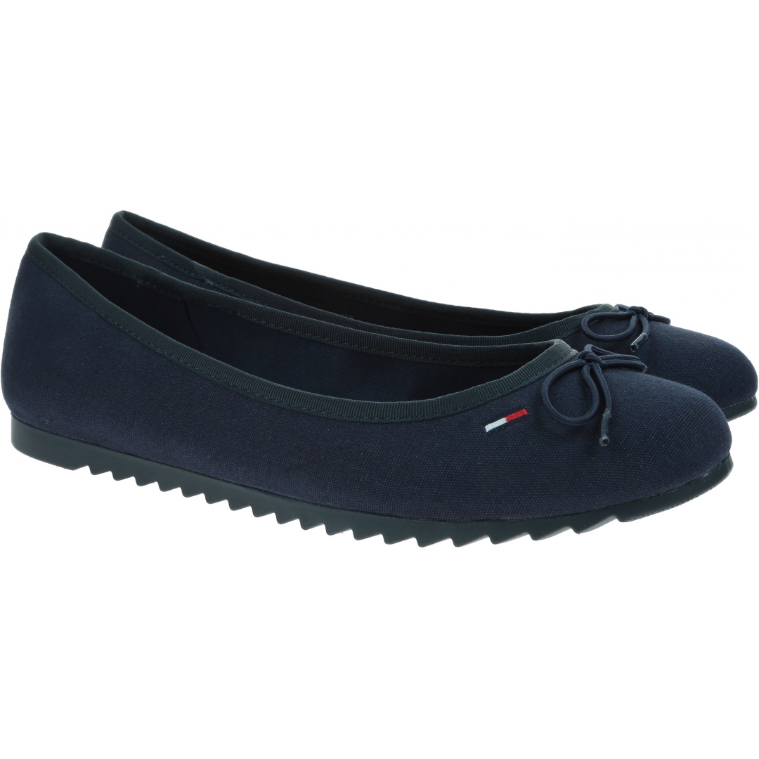 Balerinki Damskie TOMMY JEANS Essential Ballerina EN0EN01284 C87