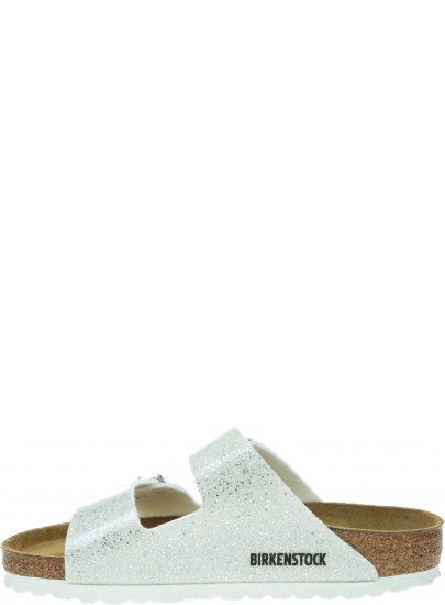 Klapki BIRKENSTOCK Arizona Kids BF Cosmic Sparkle White