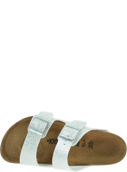 Klapki BIRKENSTOCK Arizona Kids BF Cosmic Sparkle White