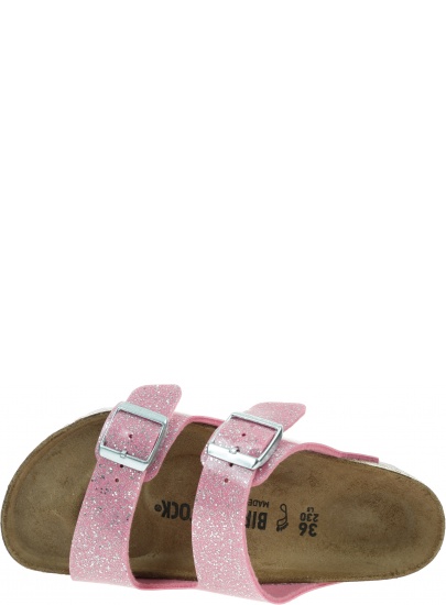 Klapki BIRKENSTOCK Arizona BF Cosmic Sparkle Candy Pink 1018871