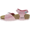 Sandały BIRKENSTOCK Rio Plain K BF Cosmic Sparkle Candy Pink 1018878