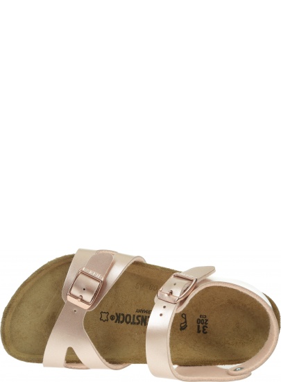 Sandały BIRKENSTOCK Rio Kids BF Electric Metallic Copper 1012519