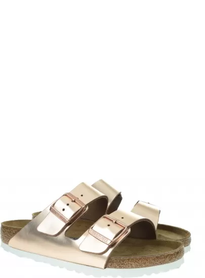 Klapki BIRKENSTOCK Arizona NL SFB Metallic Copper 952091