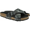 Klapki BIRKENSTOCK Siena VL Vintage Metallic Black 1019409