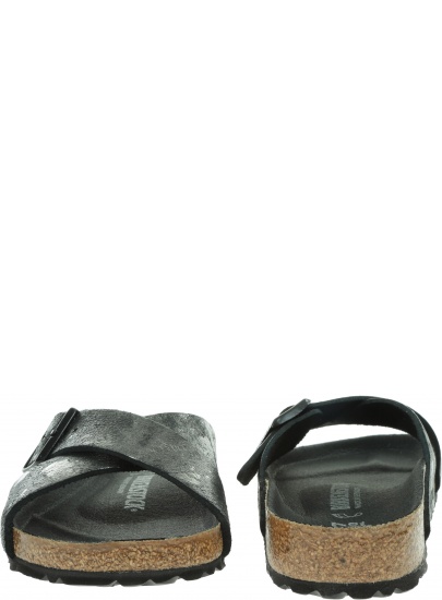 Klapki BIRKENSTOCK Siena VL Vintage Metallic Black 1019409