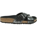Klapki BIRKENSTOCK Siena VL Vintage Metallic Black 1019409