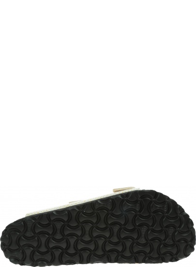 Klapki BIRKENSTOCK Arizona MF Shiny Python Eggshell 1018480