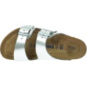 BIRKENSTOCK Arizona NL SFB Metallic Silver | EN