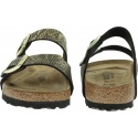 Klapki BIRKENSTOCK Arizona MF Shiny Python Black 1018407