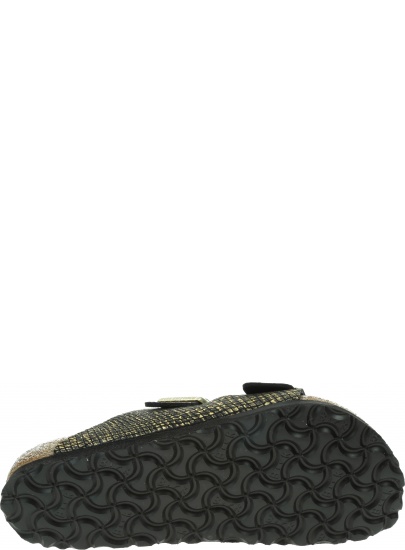 Klapki BIRKENSTOCK Arizona MF Shiny Python Black 1018407