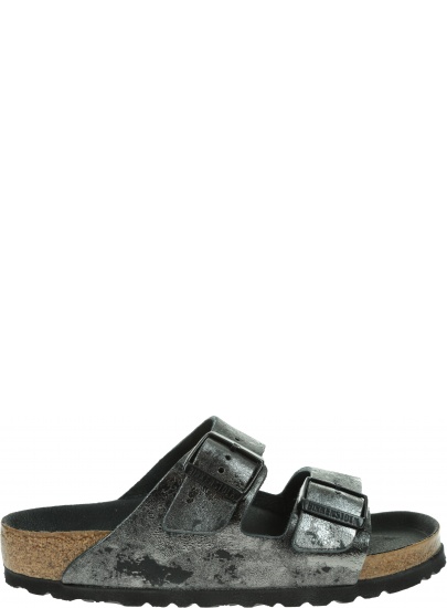 Klapki BIRKENSTOCK Arizona VL Vintage Metallic Black 1019407