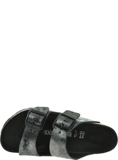 Klapki BIRKENSTOCK Arizona VL Vintage Metallic Black 1019407