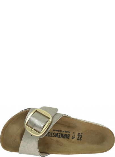 Klapki BIRKENSTOCK Madrid Big Buckle BF Graceful Taupe 1016236