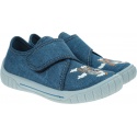 Granatowe Kapcie ze Smokiem SUPERFIT Bill 1-800271-8020