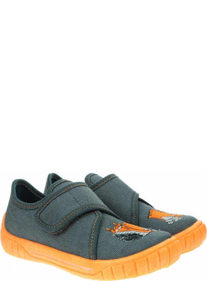 Szare Kapcie z Koparką SUPERFIT Bill 1-800278-2010