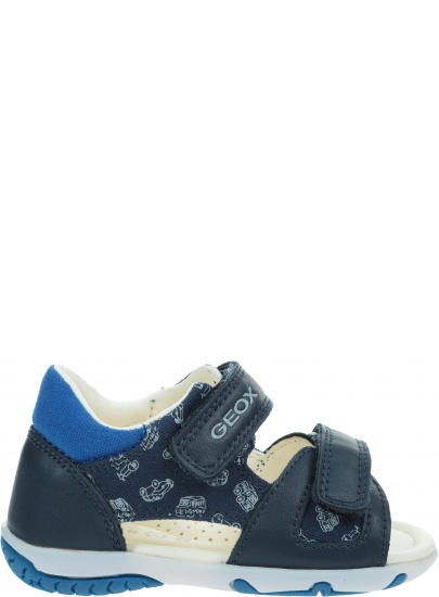 Granatowe Sandały GEOX B Sandal Elba Boy B02L8A 01054 4226