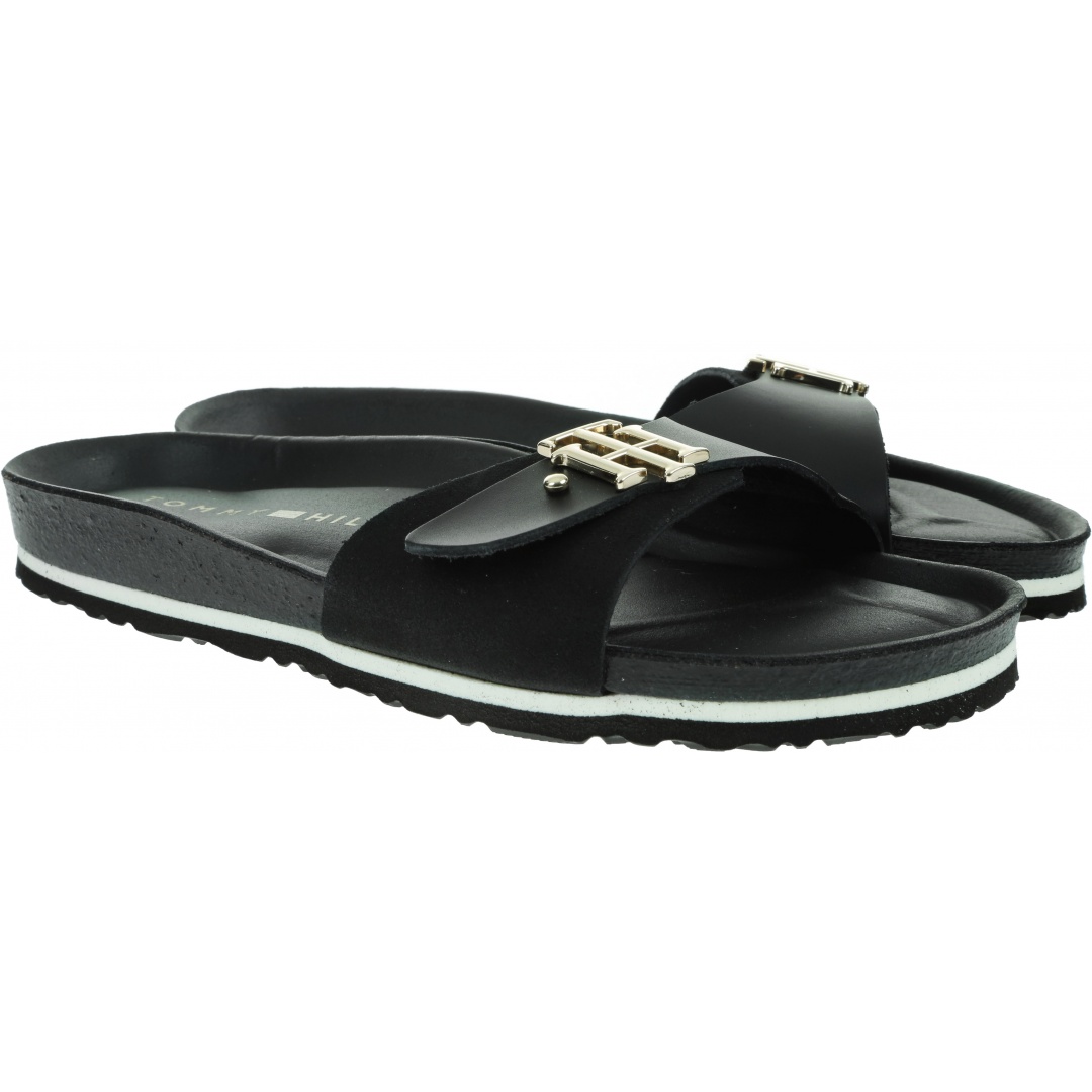 Klapki Damskie TOMMY HILFIGER TH Molded Footbed FW0FW05622 BDS