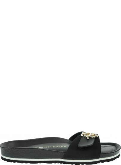 Klapki Damskie TOMMY HILFIGER TH Molded Footbed FW0FW05622 BDS