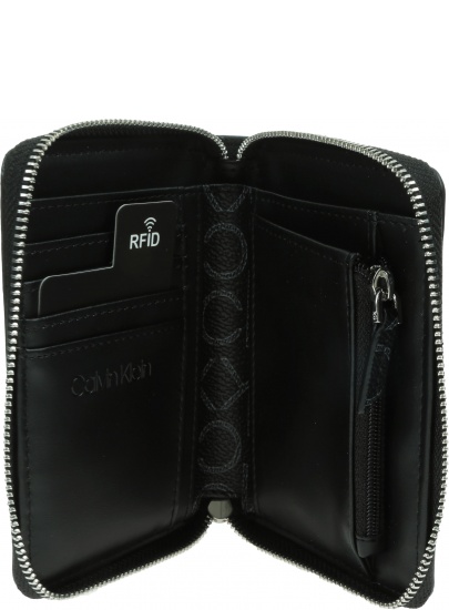 Mały Portfel Damski CALVIN KLEIN K60K608163 BAX