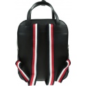Czarny Plecak TOMMY HILFIGER Iconic Tommy Backpack AW0AW09661 BDS