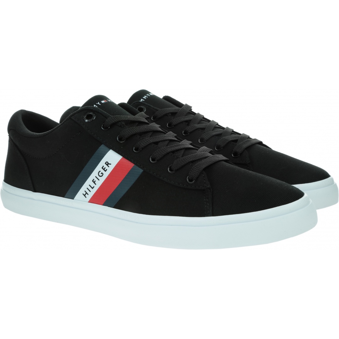 Sneakersy Męskie TOMMY HILFIGER Essential Stripe FM0FM03389 BDS