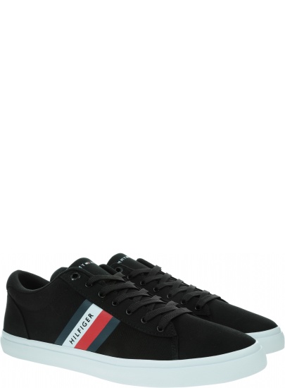 Sneakersy Męskie TOMMY HILFIGER Essential Stripe FM0FM03389 BDS